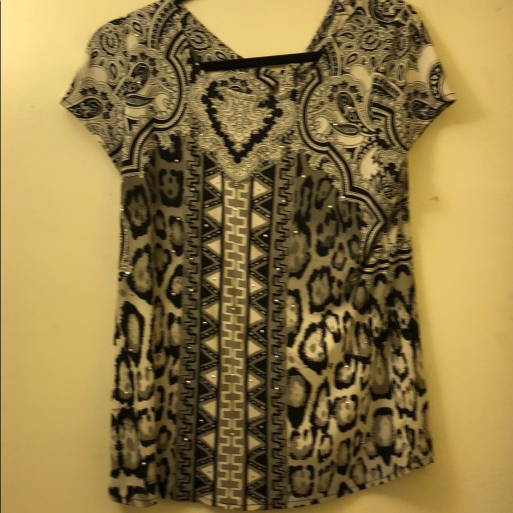Short sleeve blouse